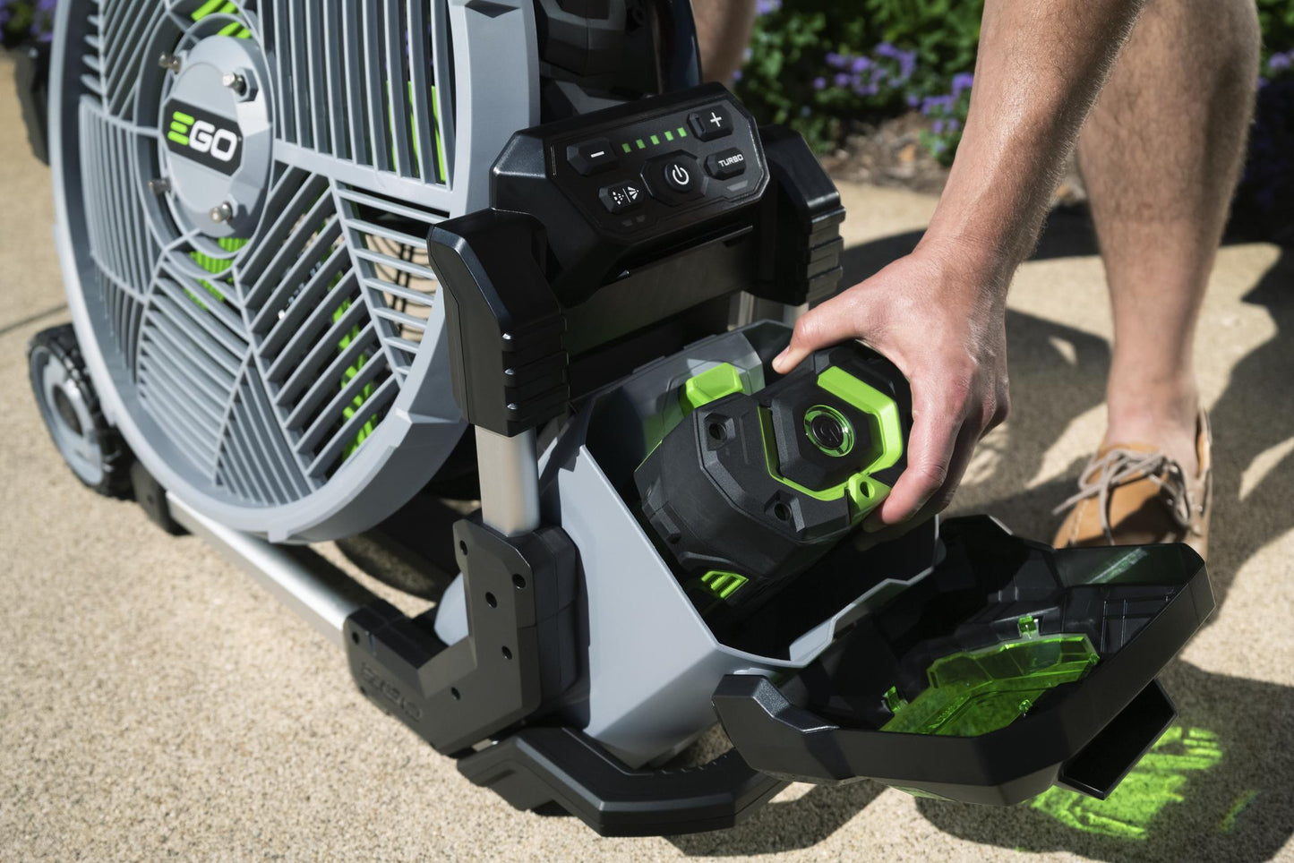 EGO 56V 45CM MISTING FAN