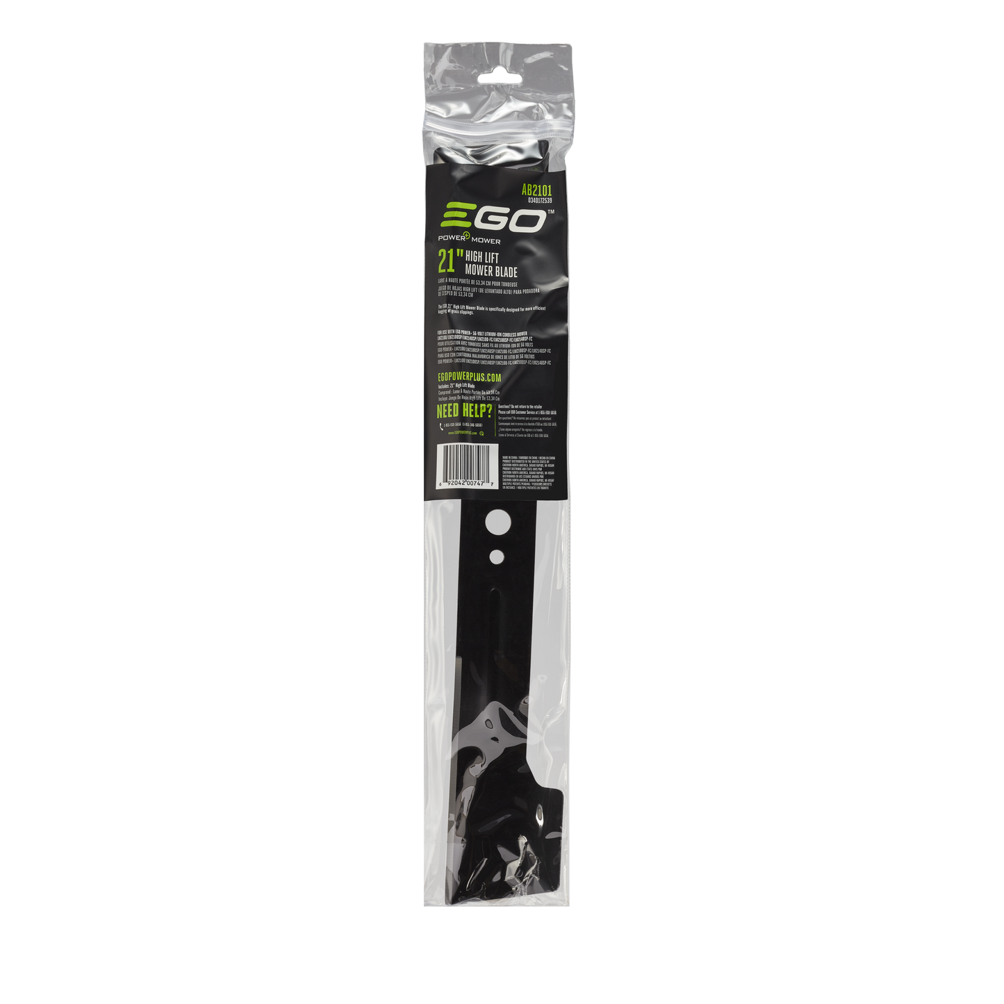 EGO 21" HIGH LIFT MOWER BLADE