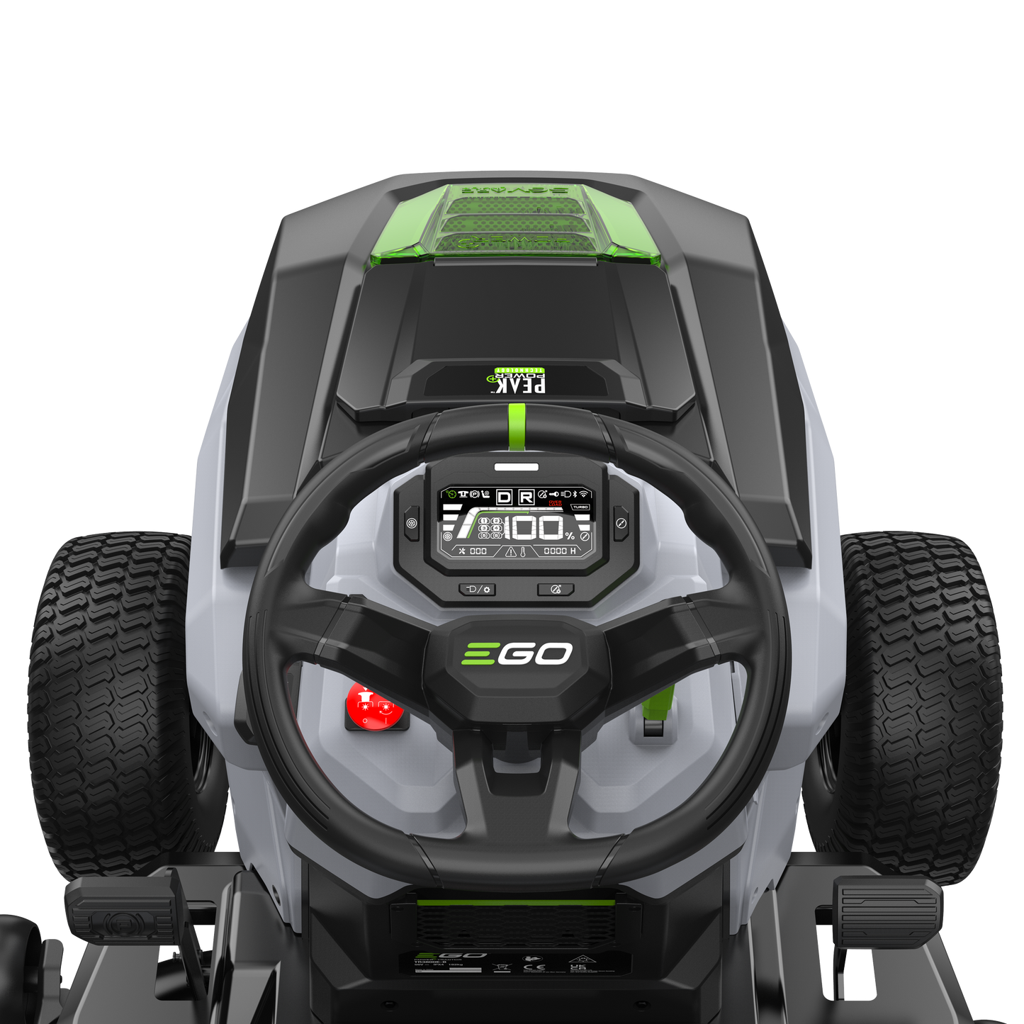 EGO 56V 98CM RIDE-ON COLLECTION TRACTOR MOWER