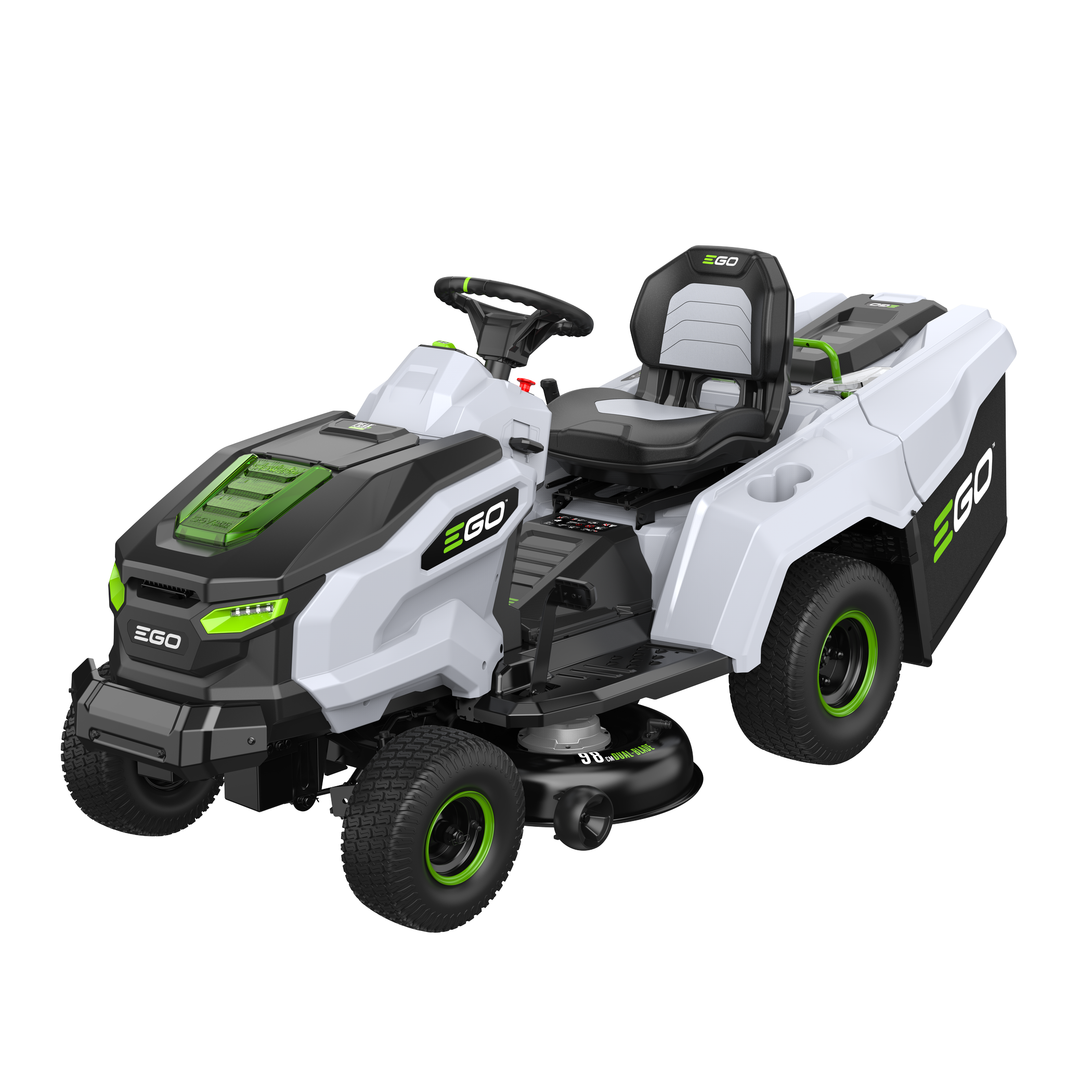 EGO 56V 98CM RIDE-ON COLLECTION TRACTOR MOWER